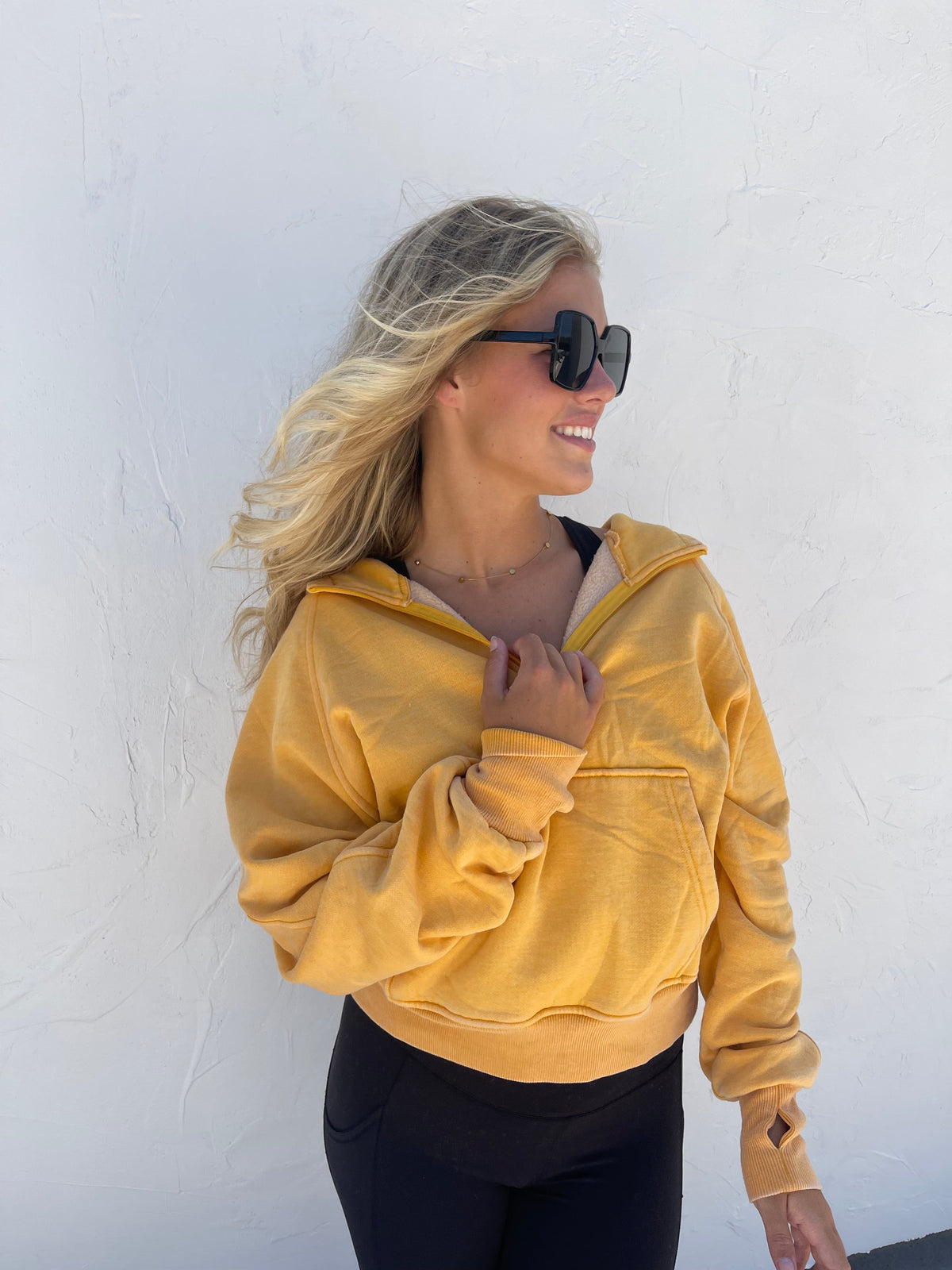 EASY DOES IT ZIP UP PULLOVER