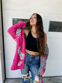 WILD ABOUT IT CHEETAH CARDIGAN