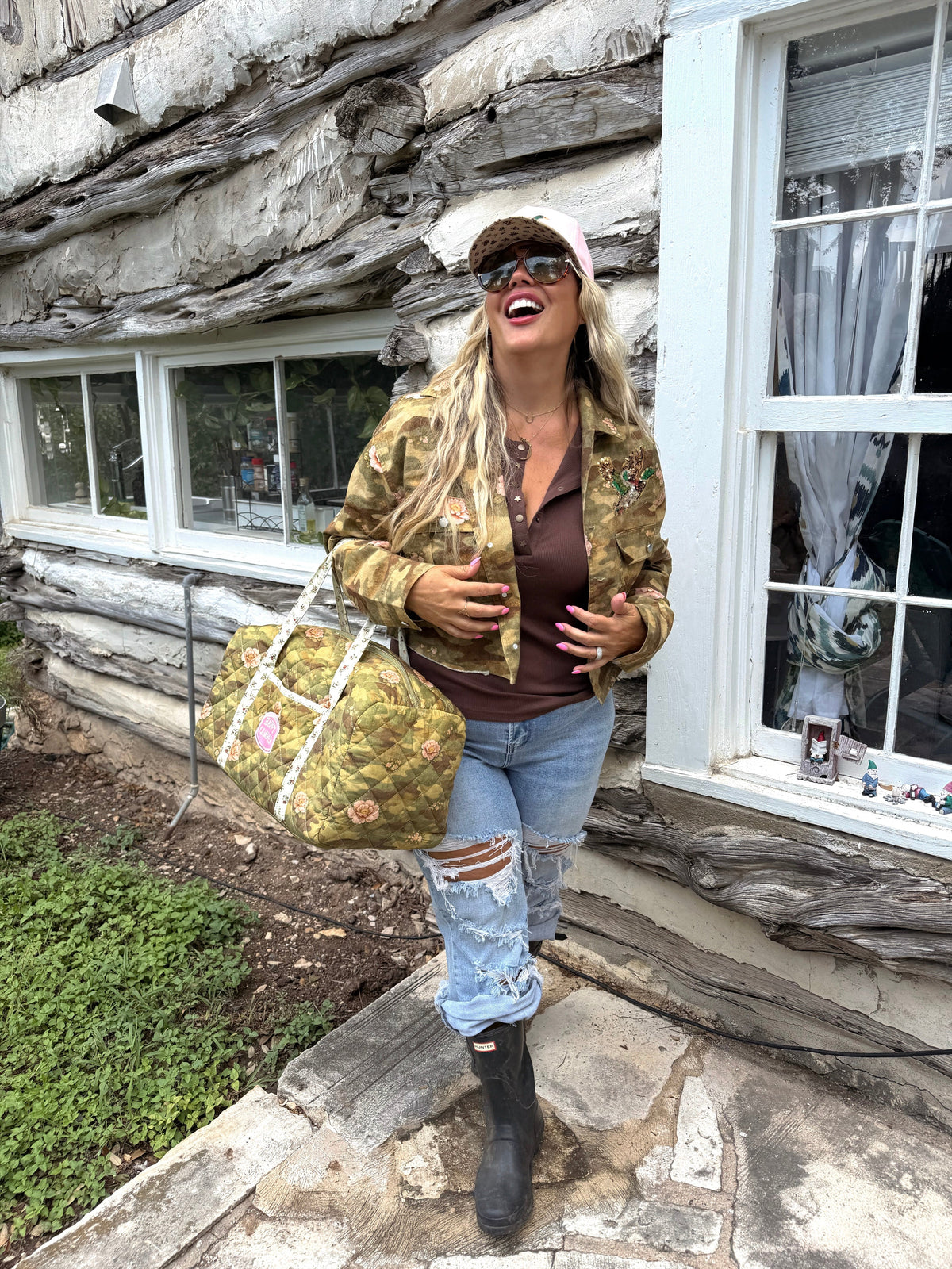 DUCK BLIND DARLING WEEKENDER BAG