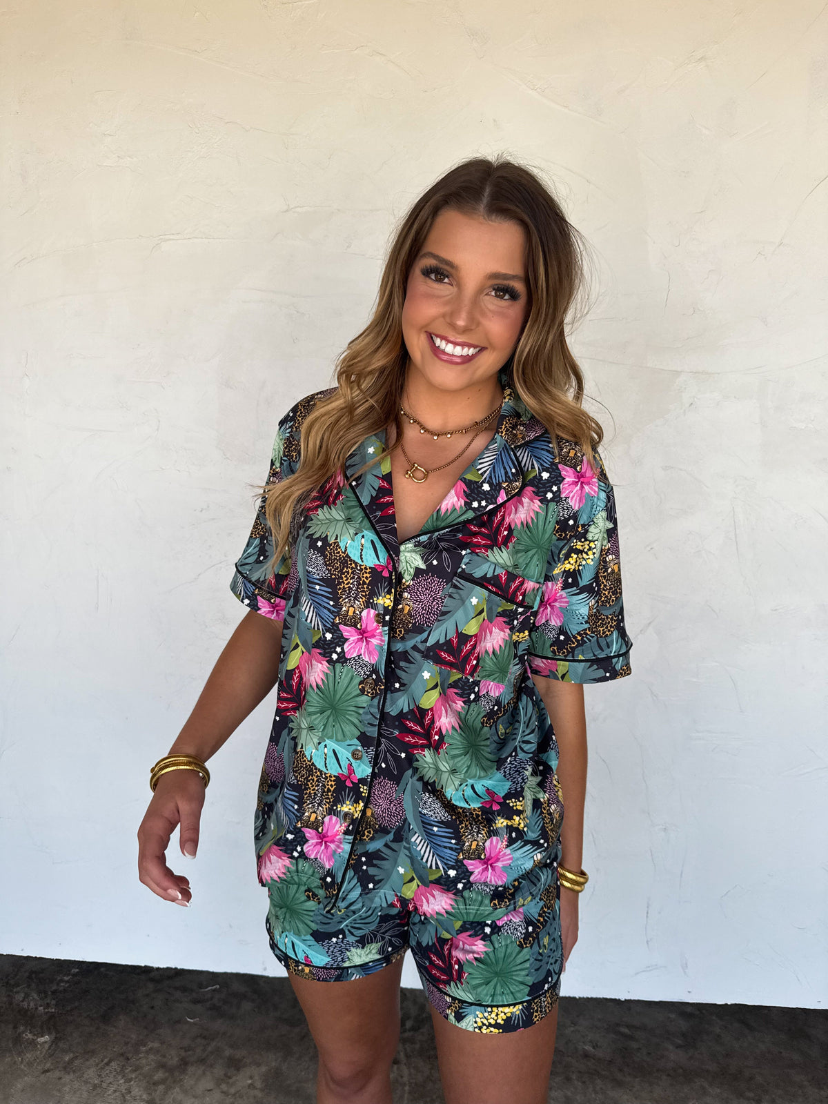 WILD BLOOMS PJ SET