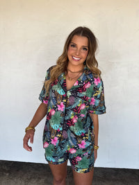 WILD BLOOMS PJ SET