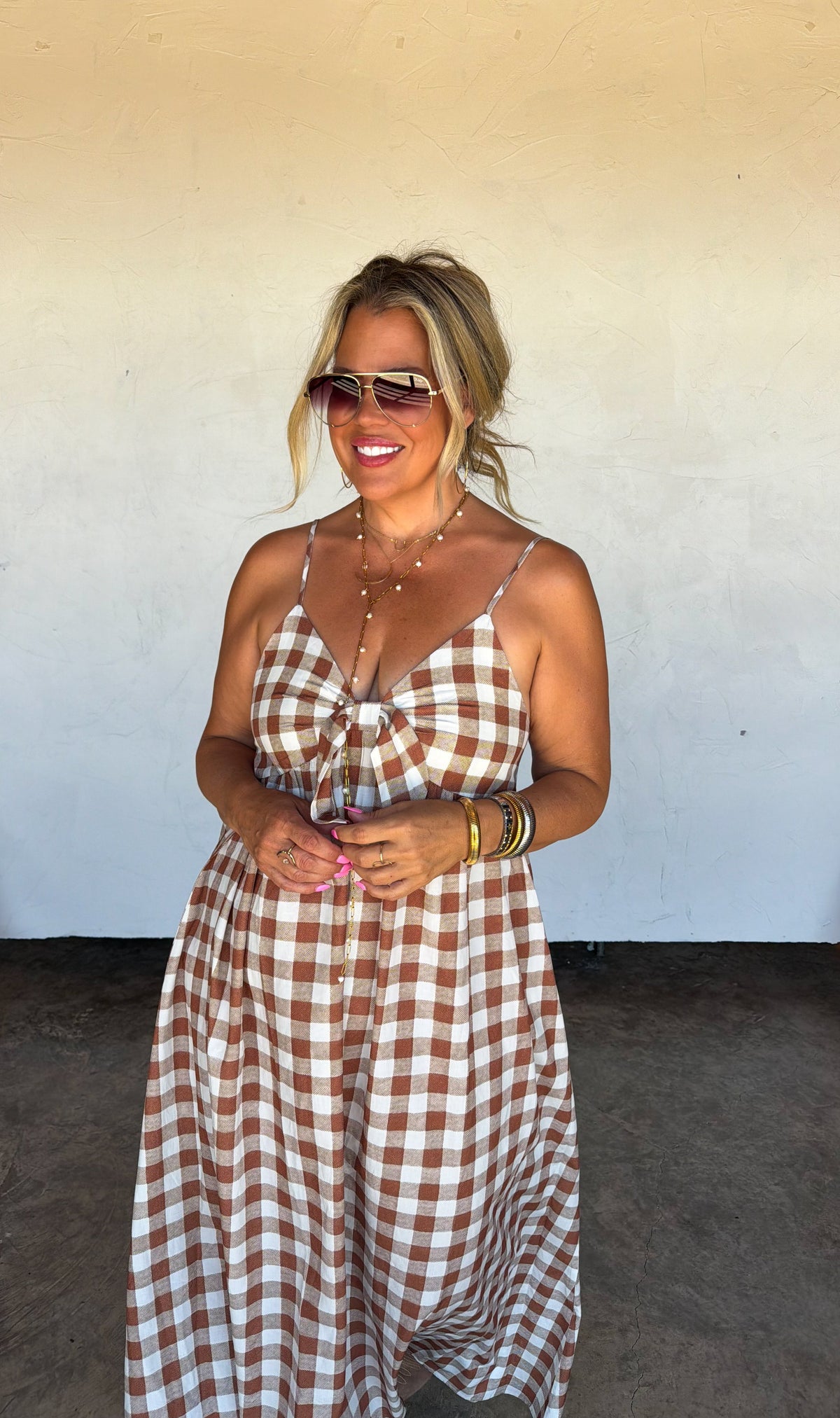 WESTERN CHARM MAXI DRESS