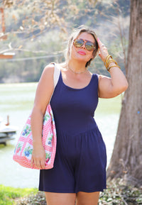 COOPER SHORTS ROMPER