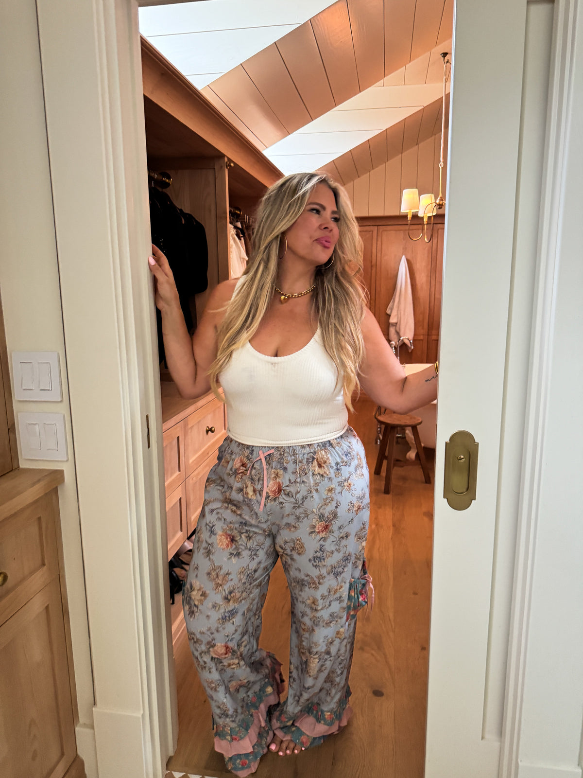 FARMHOUSE FEMME BLOOMER PANTS