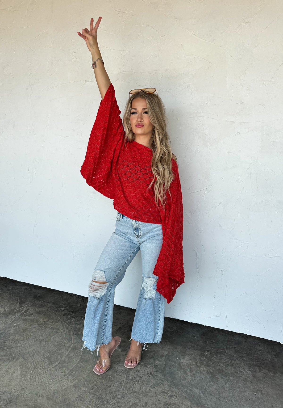 WINTER FREE SPIRIT BELL SLEEVE TOP