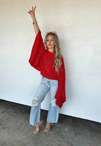 WINTER FREE SPIRIT BELL SLEEVE TOP