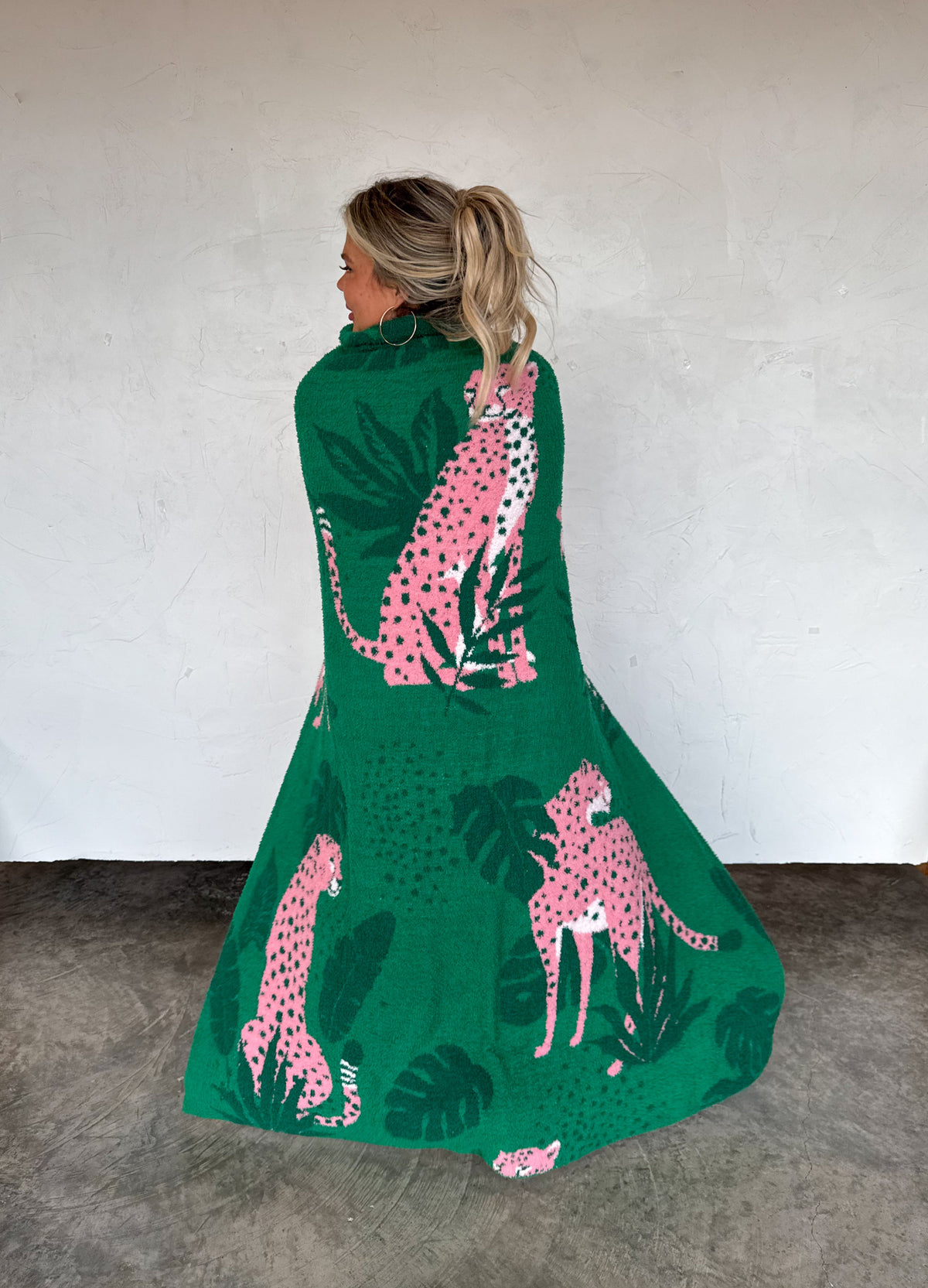 CHEETAH & STAR CLOUD BLANKET