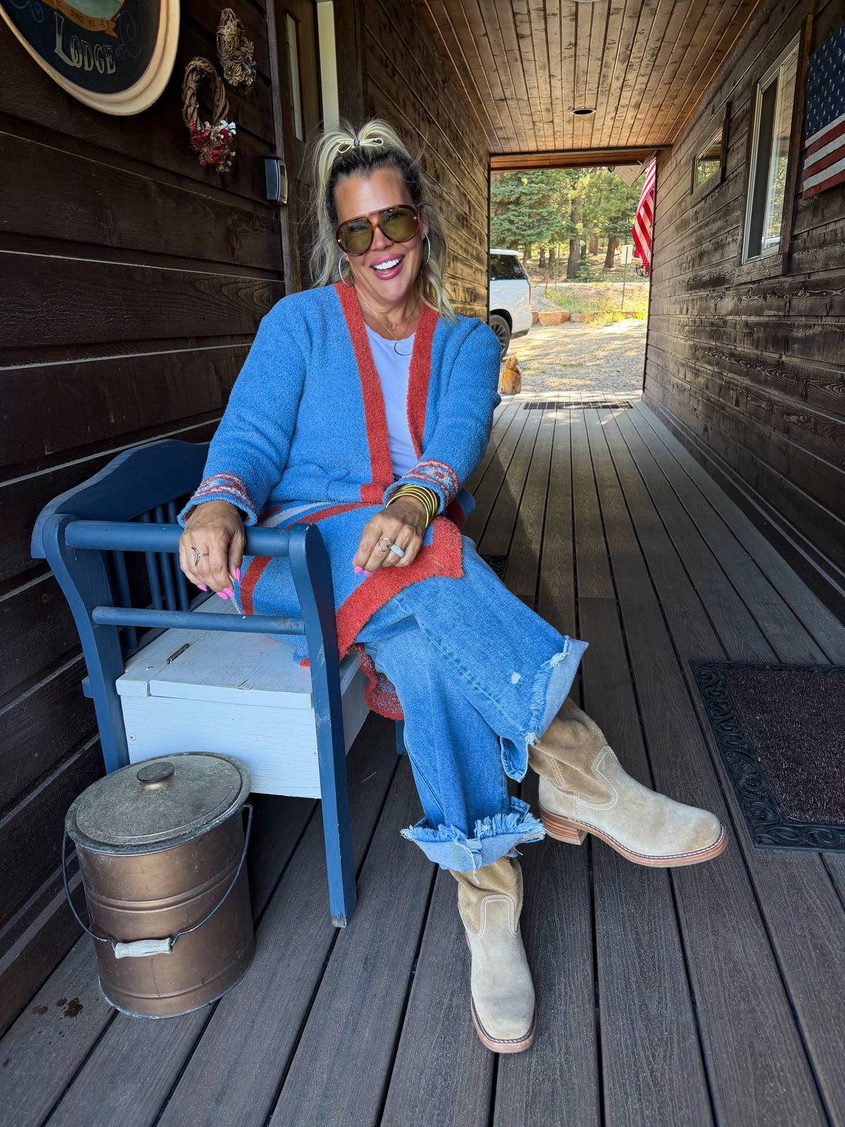 WESTERN CLOUD CARDIGAN
