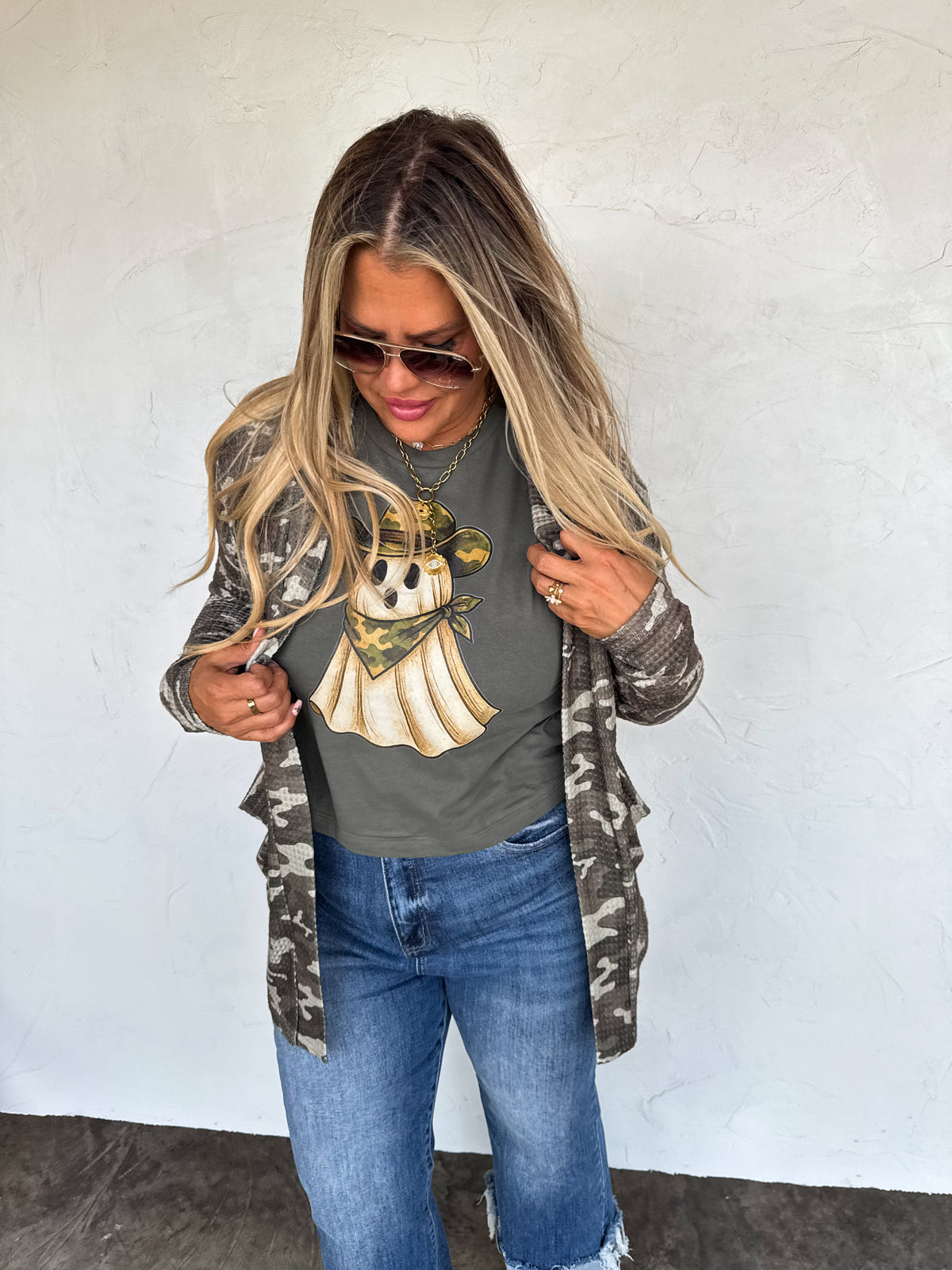 CAMO & CHEETAH PRINT LOLA CARDIGAN