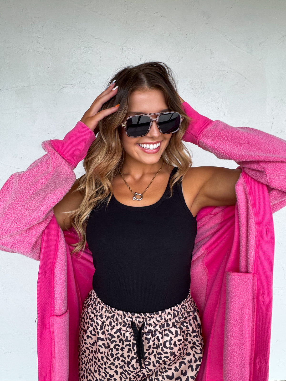 DESI SWEATSHIRT CARDIGAN