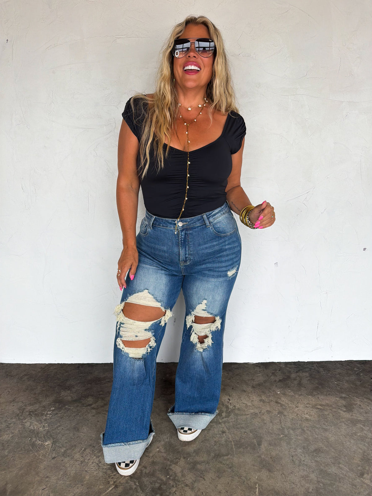 BLAKELEY DISTRESSED JEANS