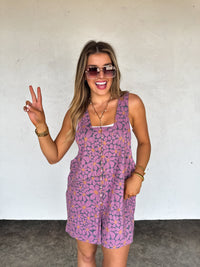 DENIM DAISIES- BEACH PLEASE ROMPER