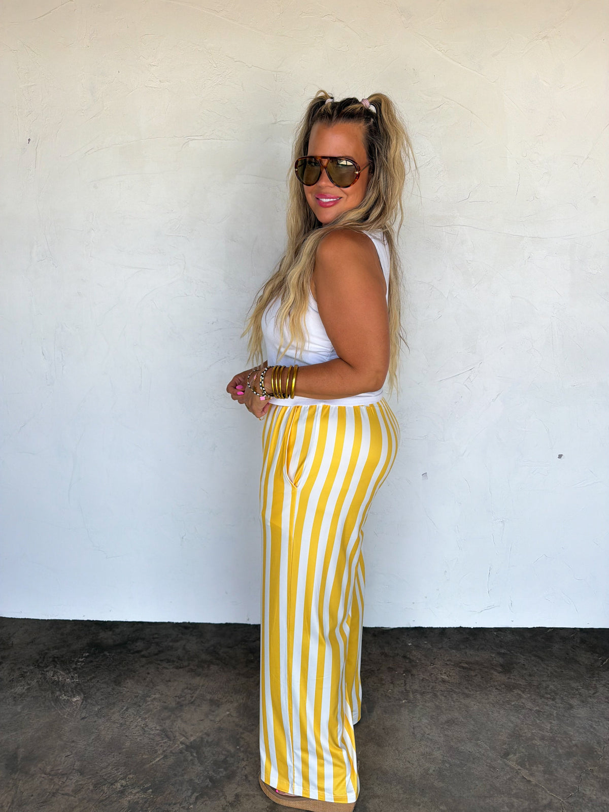 GAME DAY WIDE LEG PANTS