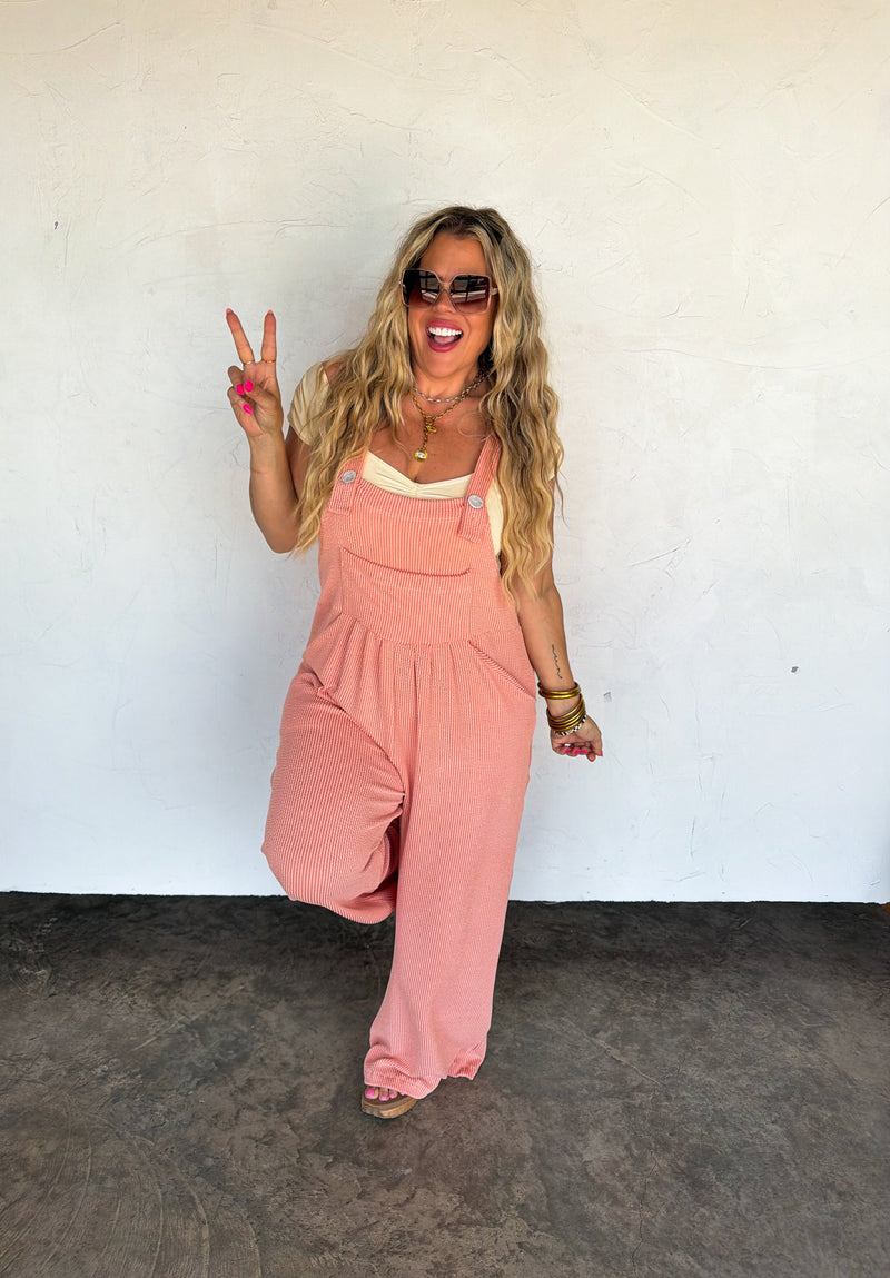 SPRING KARLI BOHO OVERALLS