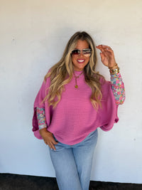 SPRING MEG PULLOVER PONCHO