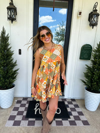 HARVEST & GINGHAM DRESS