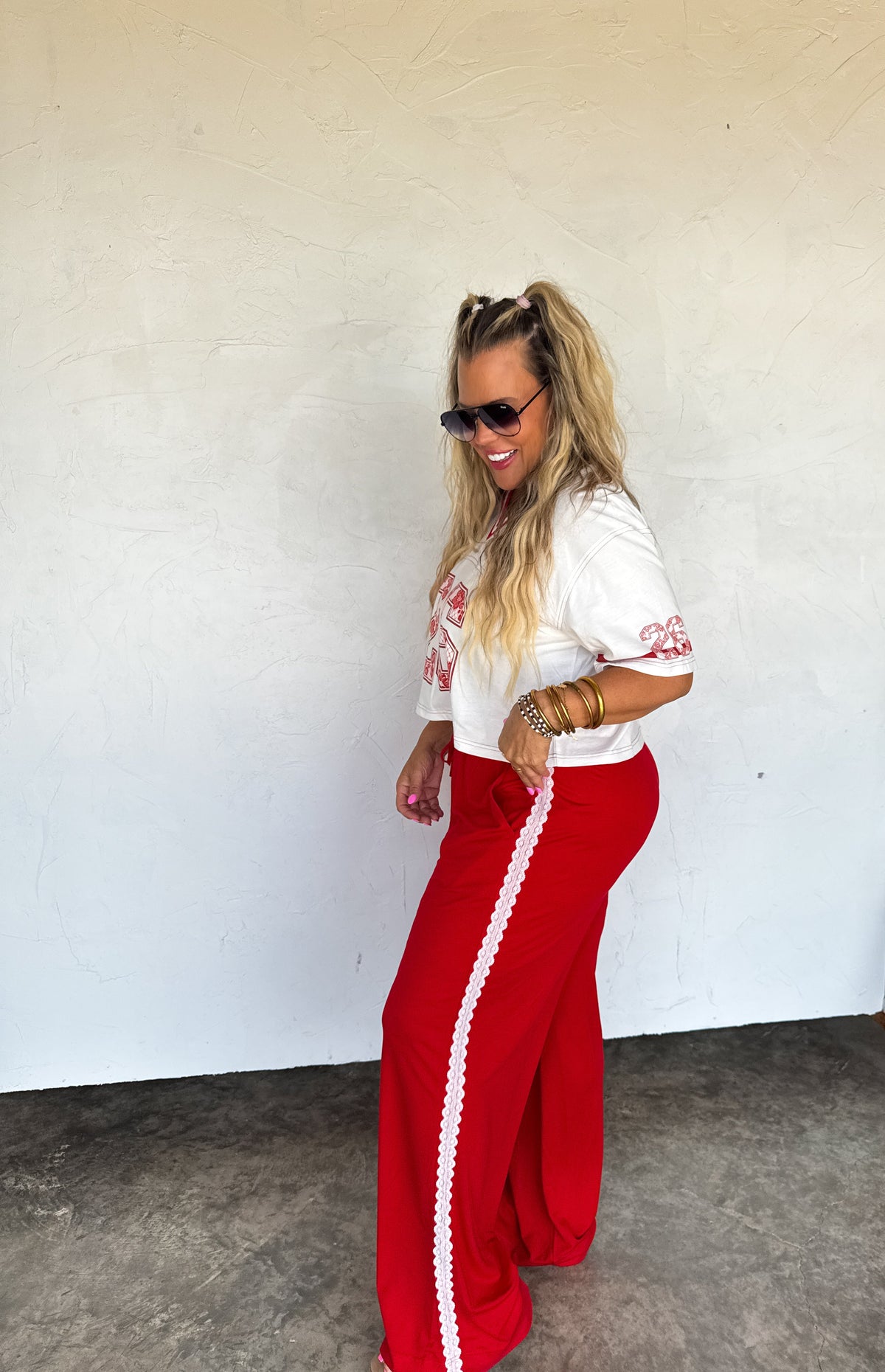 RALLY GIRL TRACK PANTS