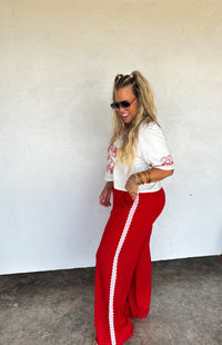 RALLY GIRL TRACK PANTS