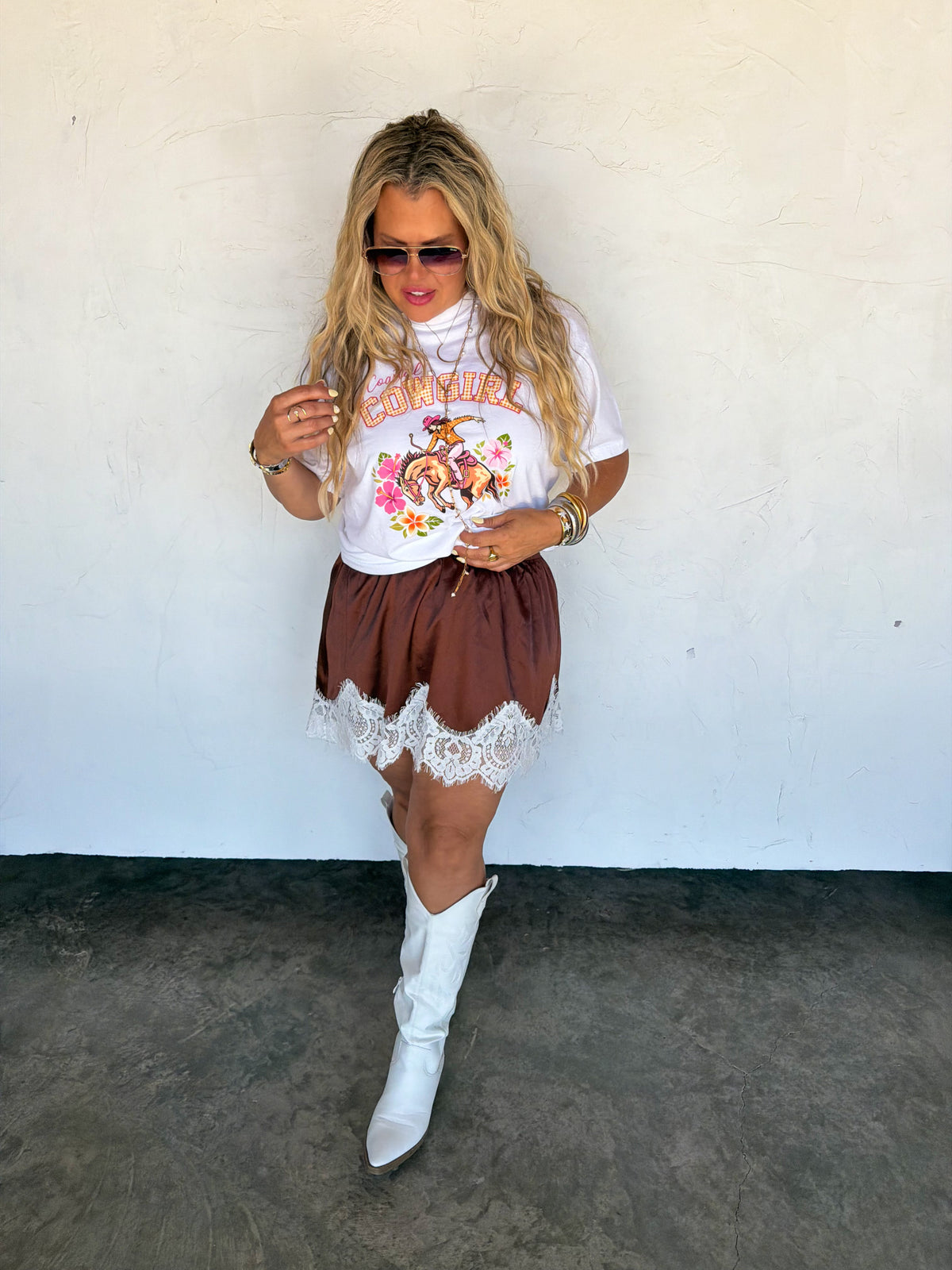 PRETTY LITTLE LACE SKIRT