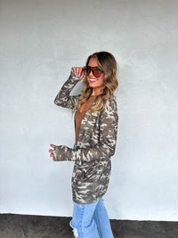 CAMO & CHEETAH PRINT LOLA CARDIGAN