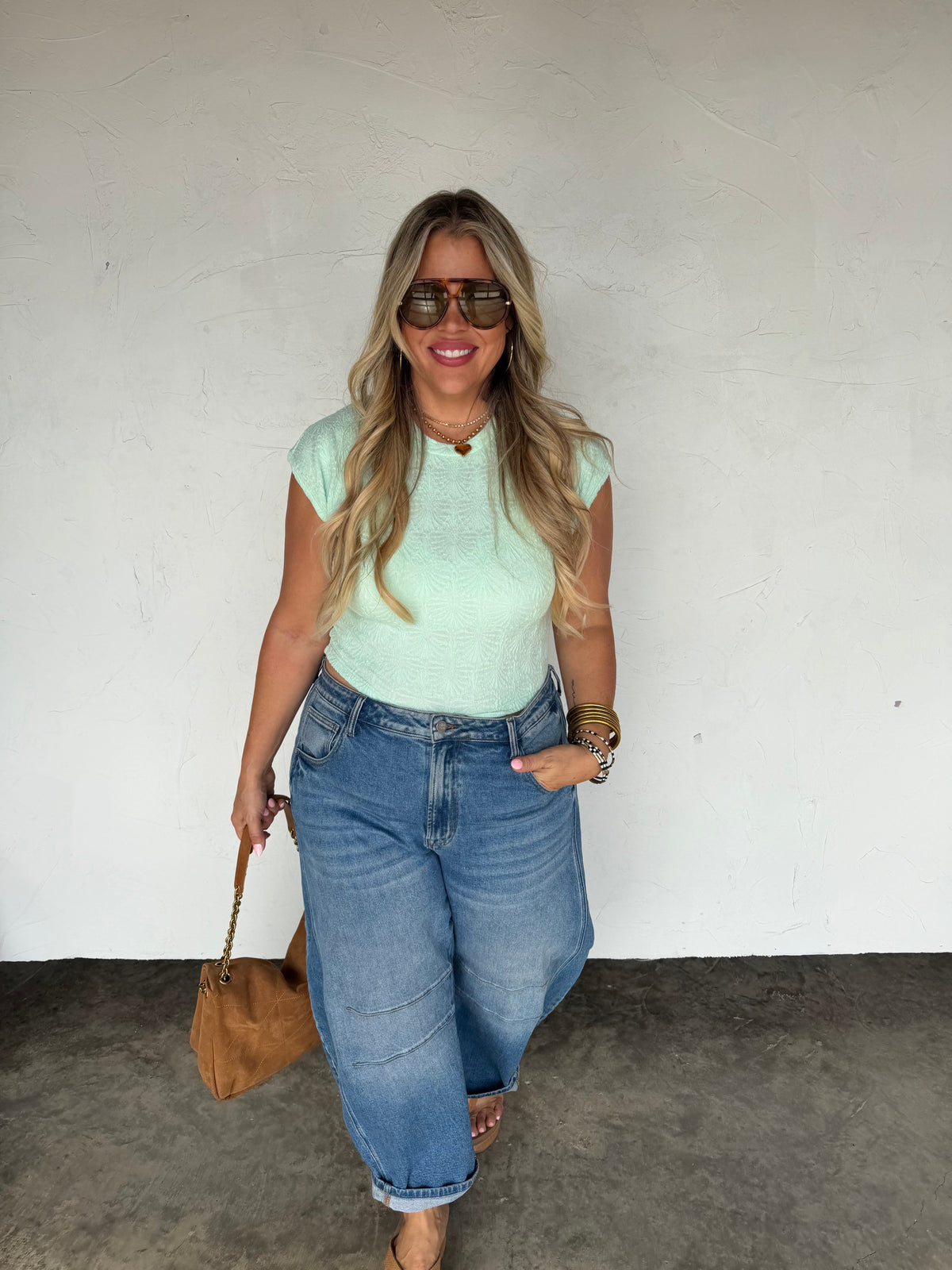 SPRING HARLEY CAP SLEEVE BASIC TOP
