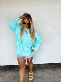 CANDY COLORS CLASSIC CREW PULLOVER