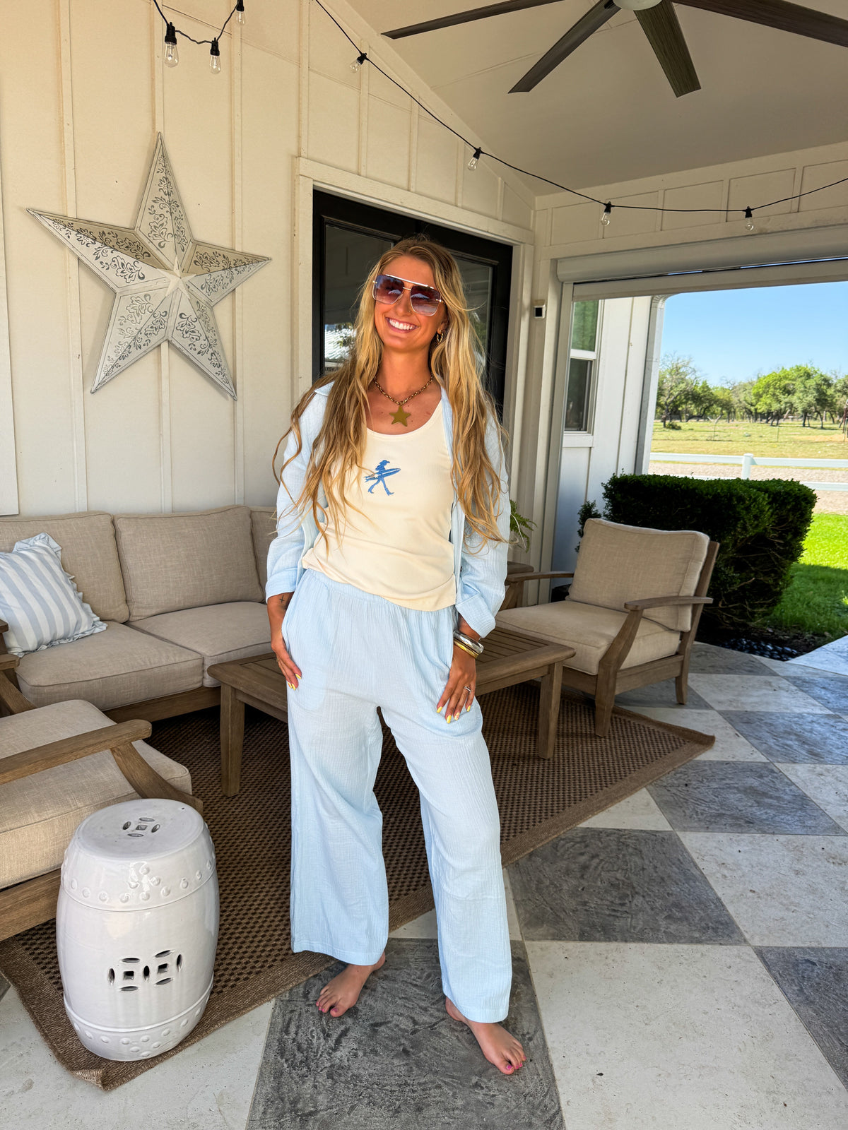 COASTAL BREEZE GAUZE SET