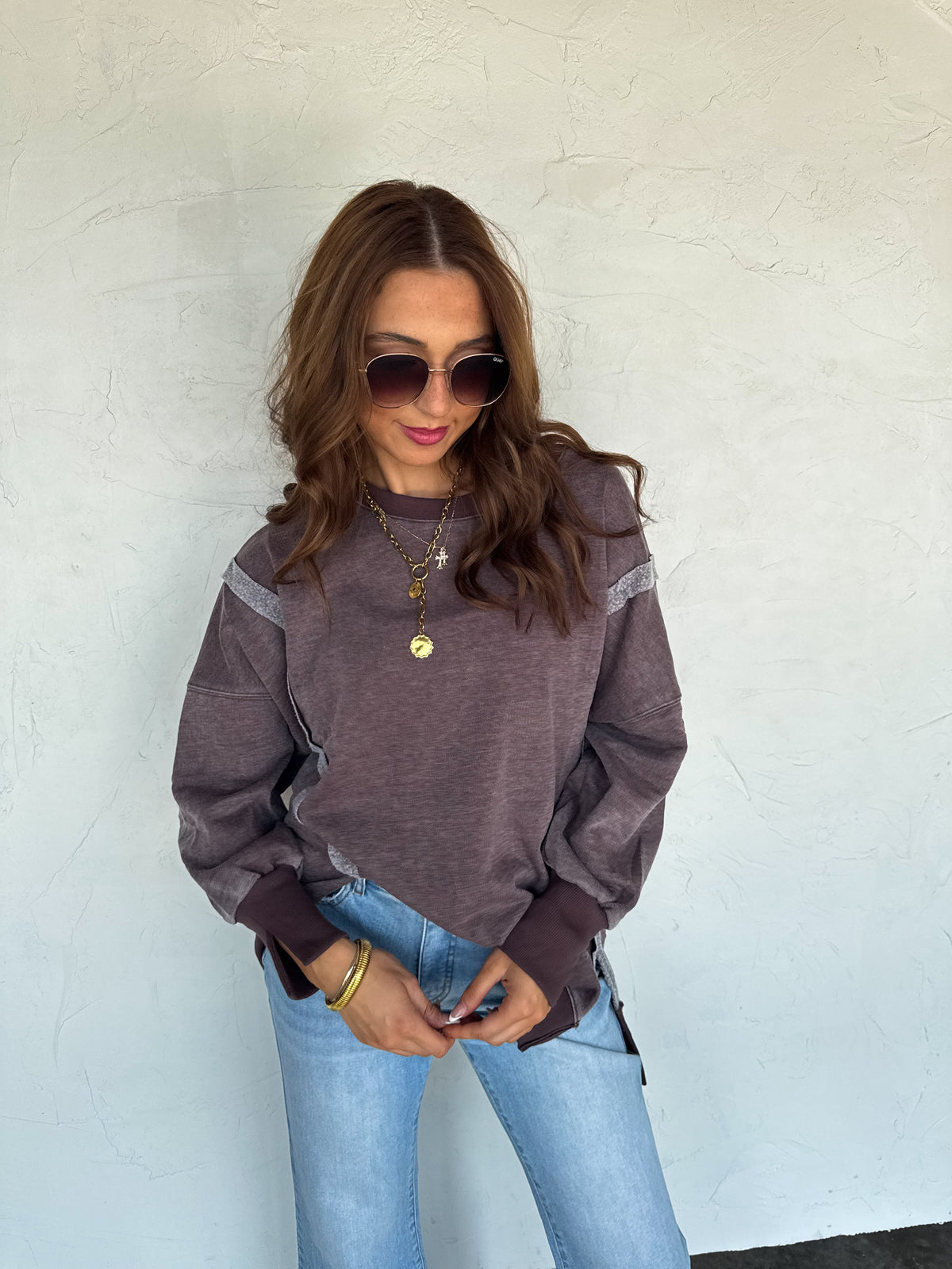 FALL COLORS CLASSIC CREW PULLOVER