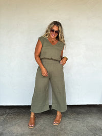 LAURA CROP PANT SET