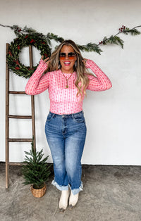 CHRISTMAS DRESS IT UP MESH TOPS