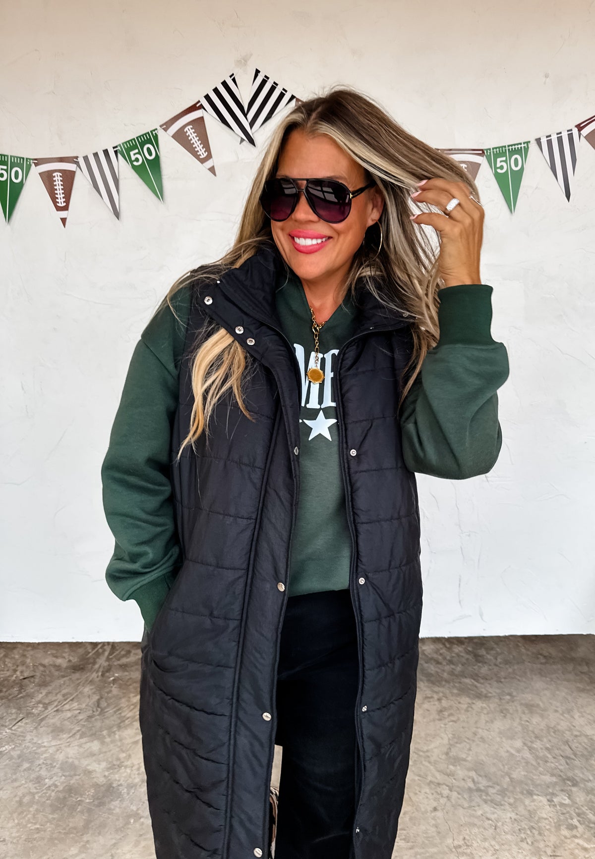 KICKOFF CUT SWEATSHIRT