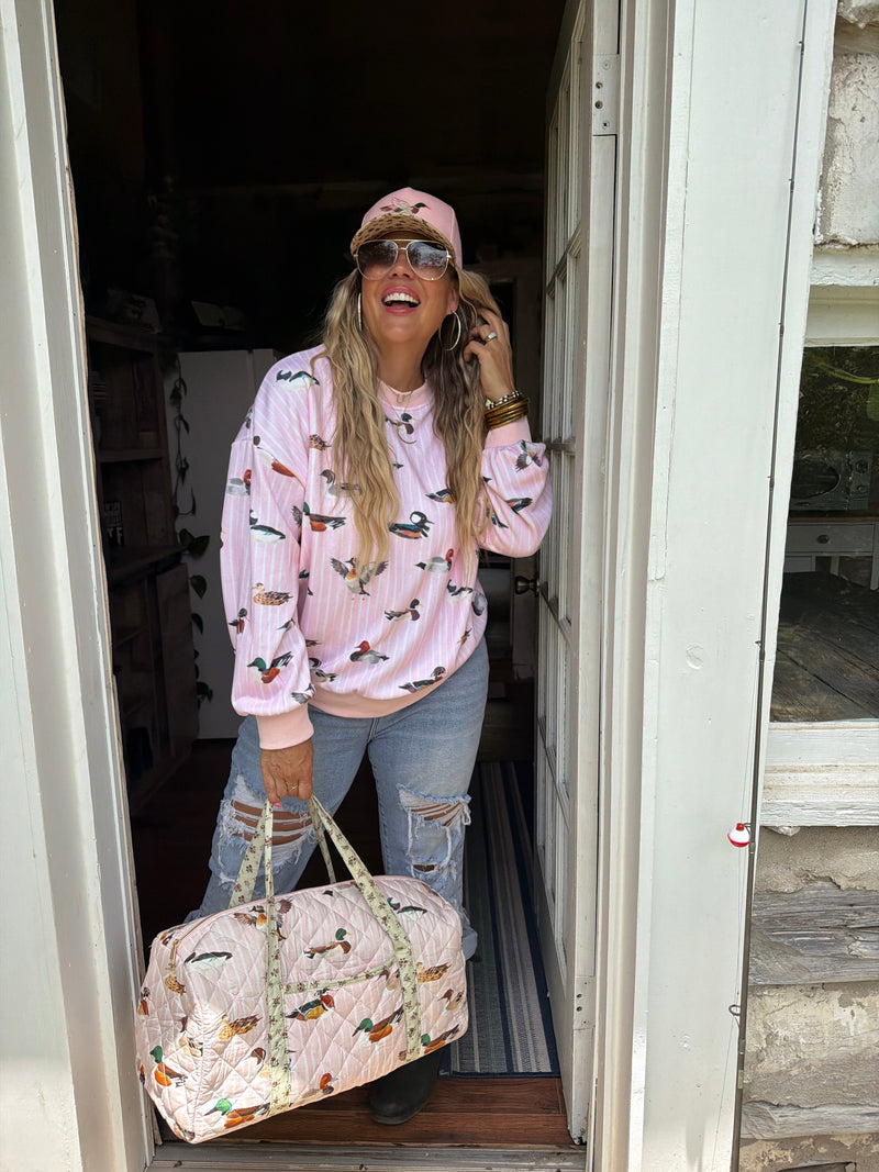 DUCK BLIND DARLING WEEKENDER BAG