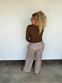 FLORAL & CHEETAH DRIFT AWAY JOGGERS