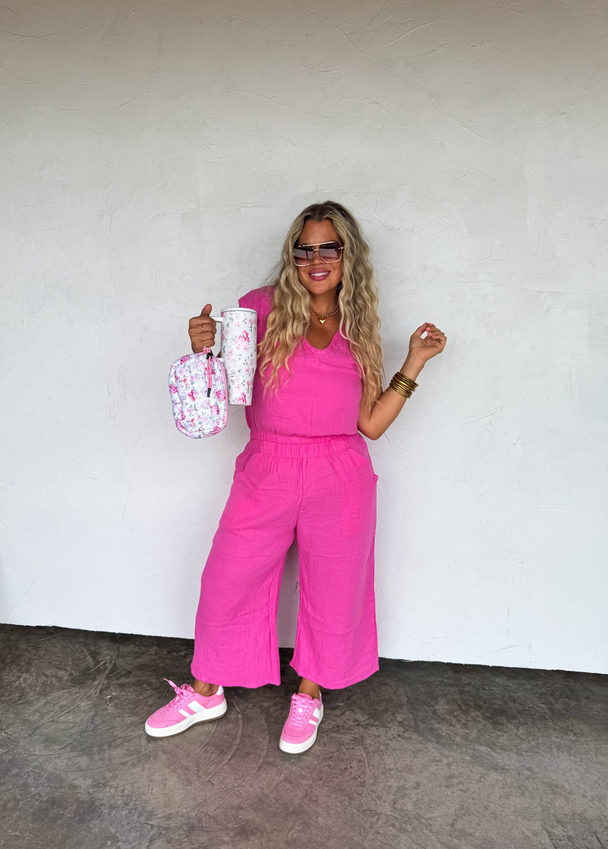 LAURA CROP PANT SET