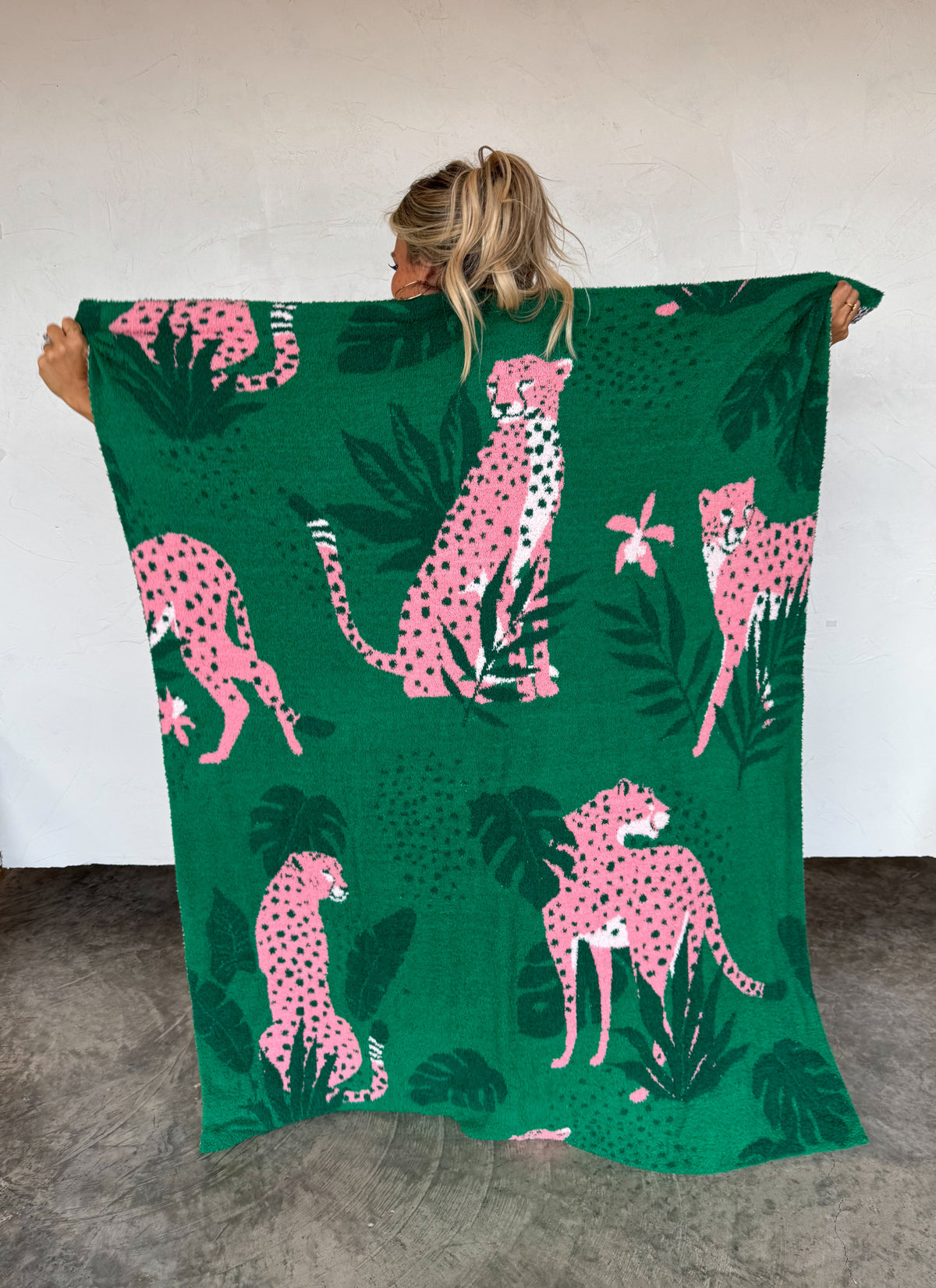 CHEETAH & STAR CLOUD BLANKET