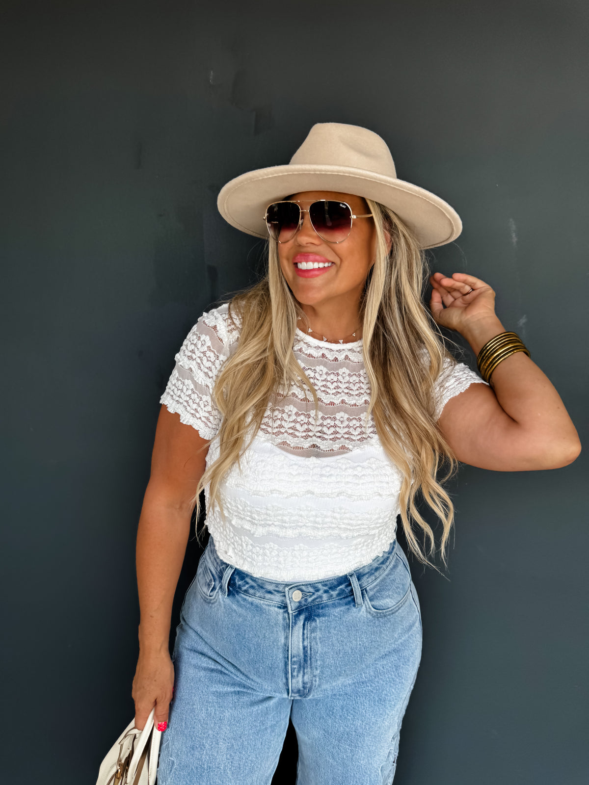 ROSALIE LACE TOP