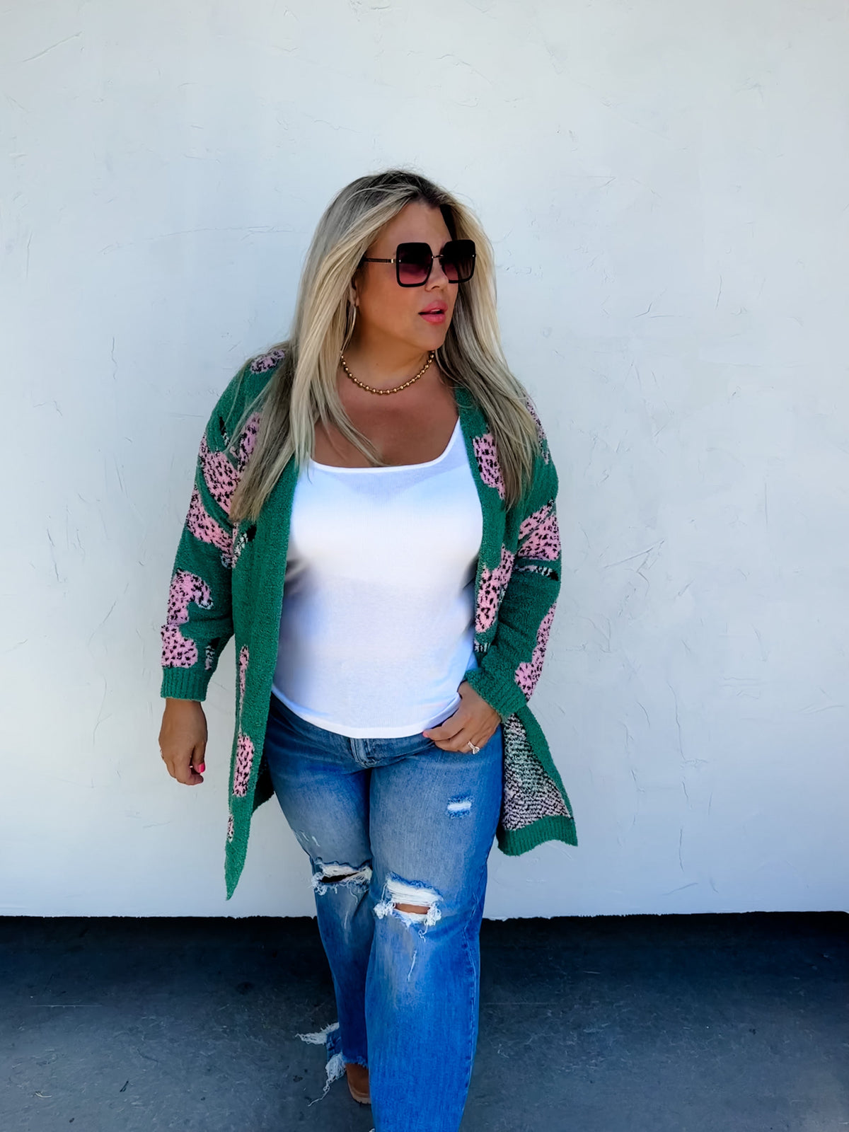 WILD ABOUT IT CHEETAH CARDIGAN