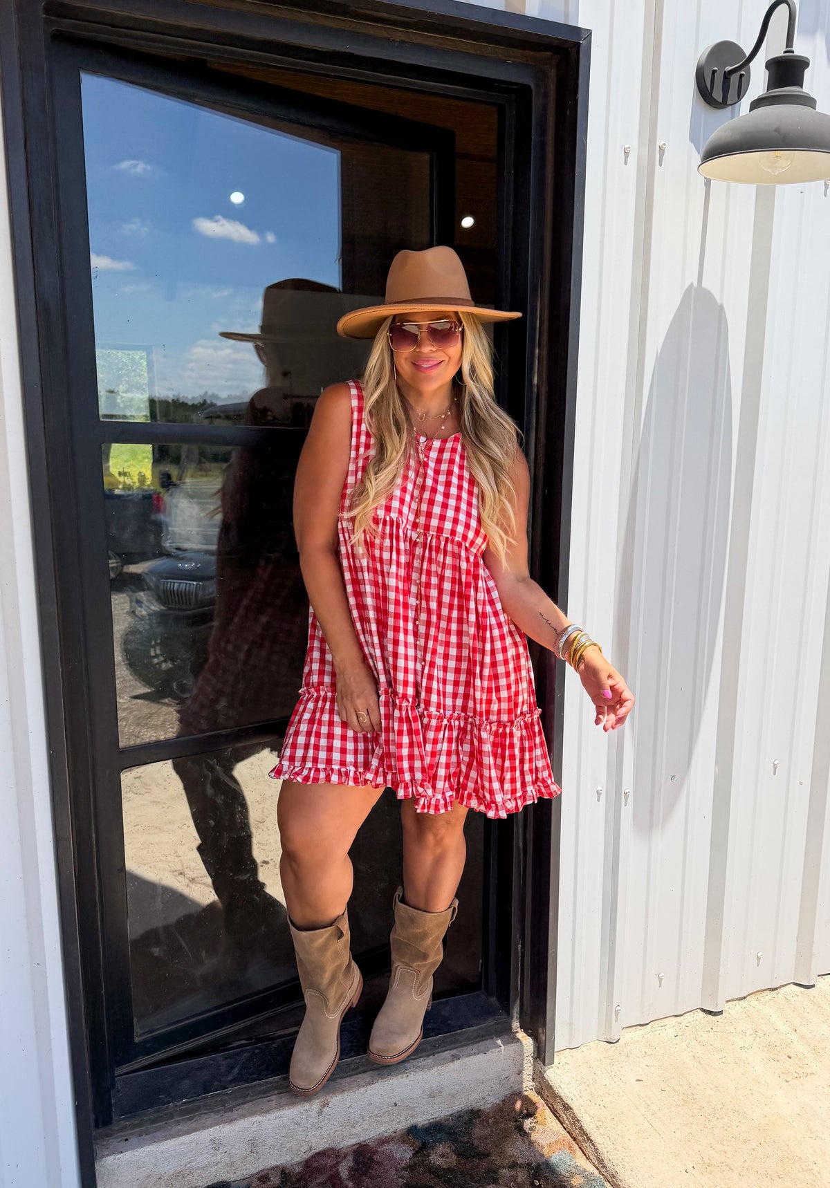 HARVEST & GINGHAM DRESS