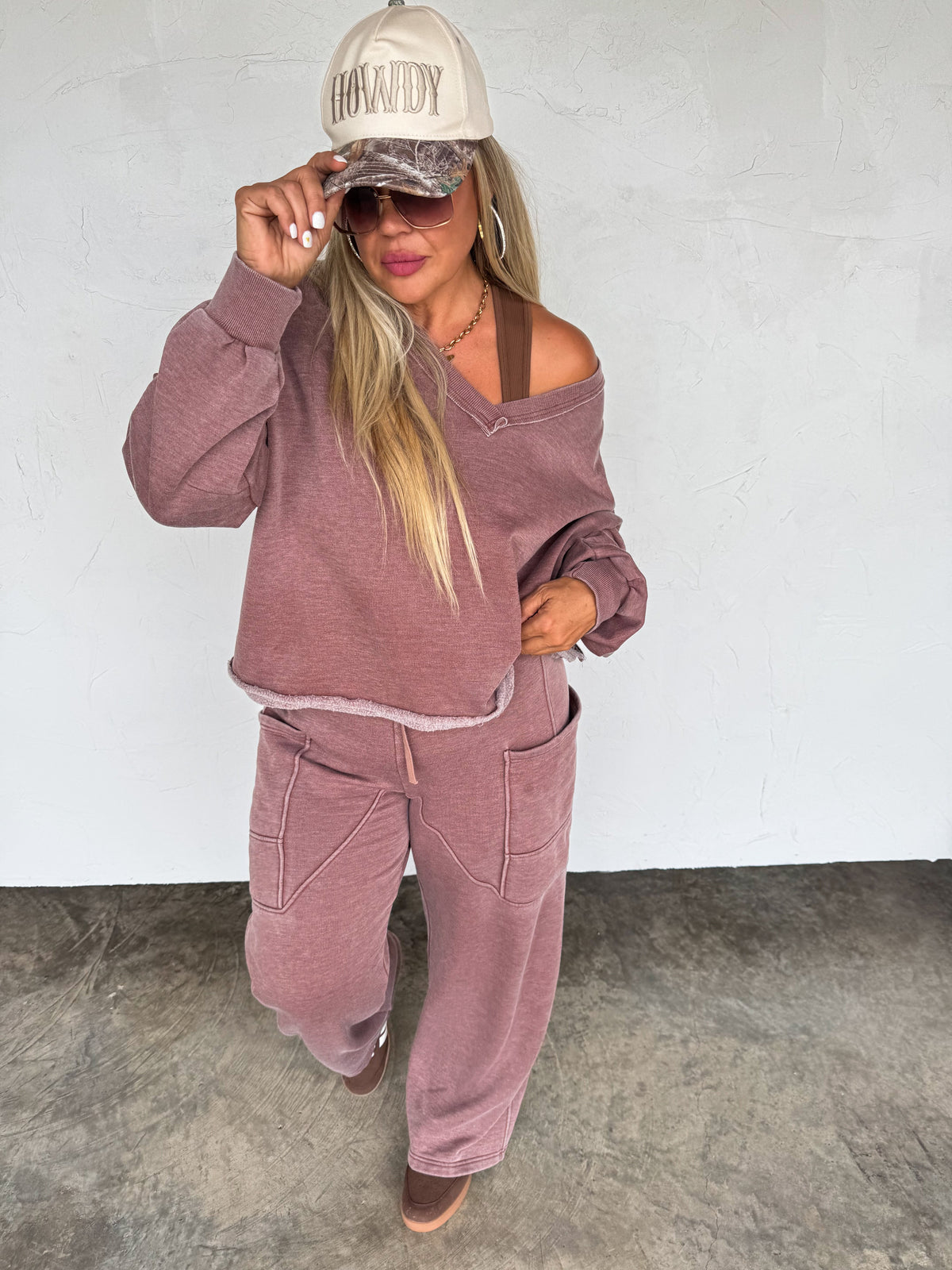 YEEHAW & HOWDY CAMO HAT