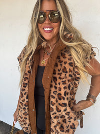 LINDEN SHERPA VEST JACKET