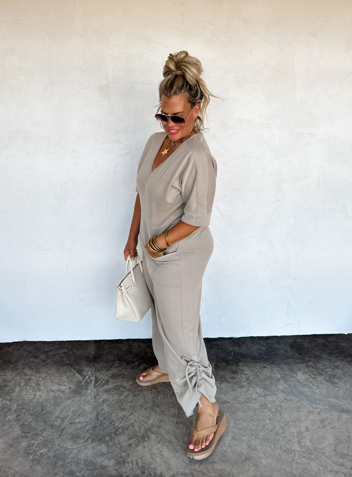 CAM LUXE LOUNGE JUMPSUIT