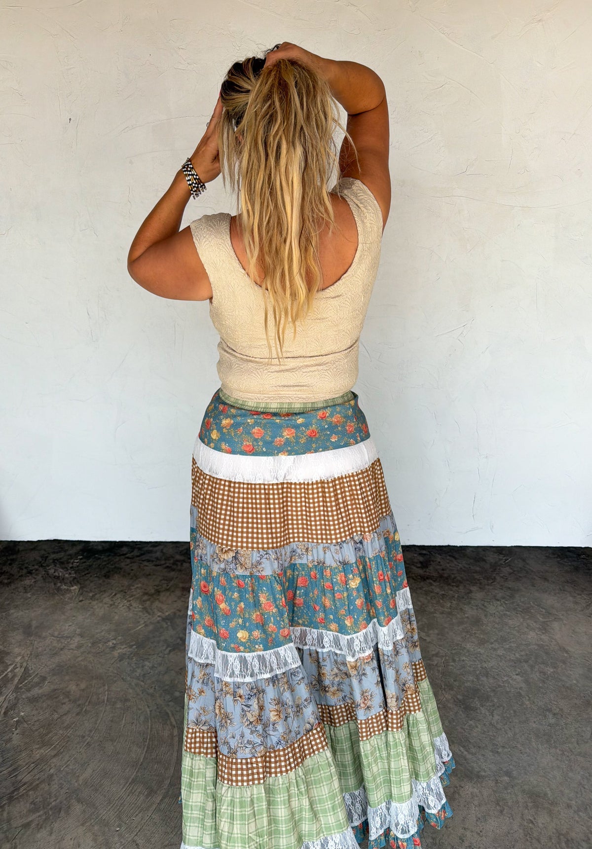 COUNTRY SUMMER MAXI SKIRT