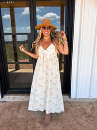 WESTERN CHARM MAXI DRESS