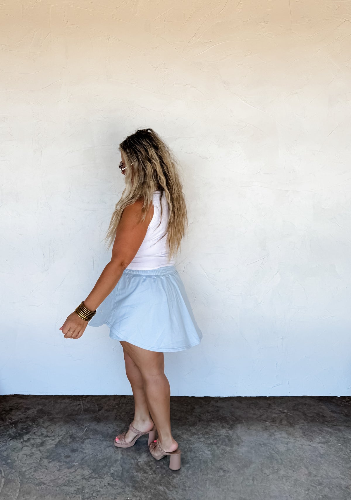 PRETTY IN PEARLS SKORT
