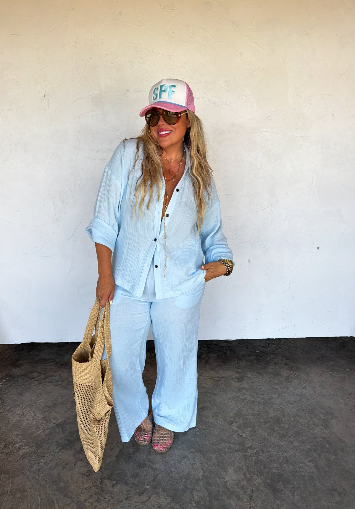 COASTAL BREEZE GAUZE SET