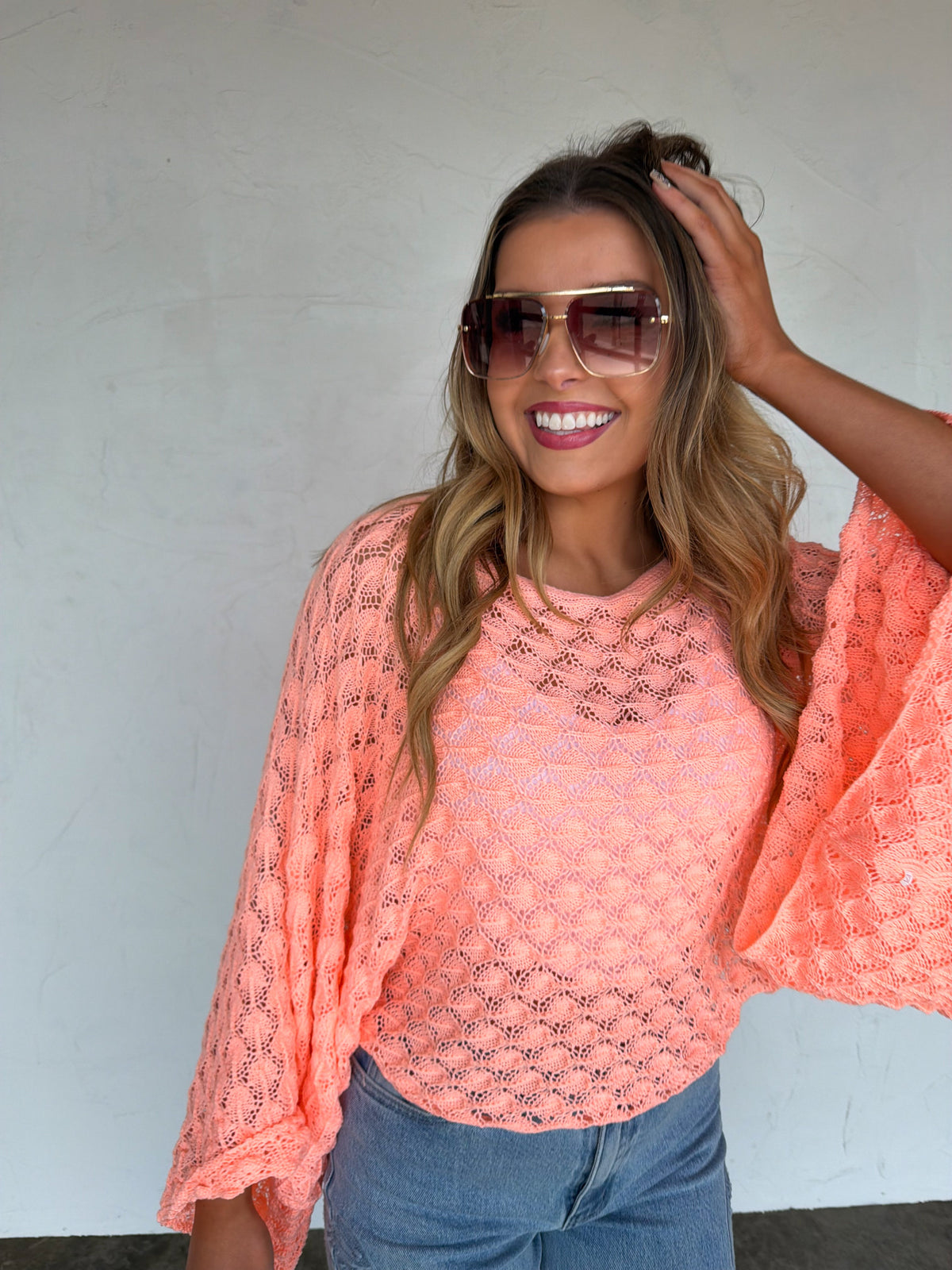 SPRING FREE SPIRIT BELL SLEEVE TOP