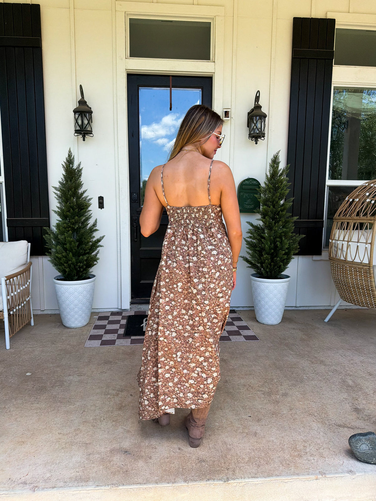 WESTERN CHARM MAXI DRESS