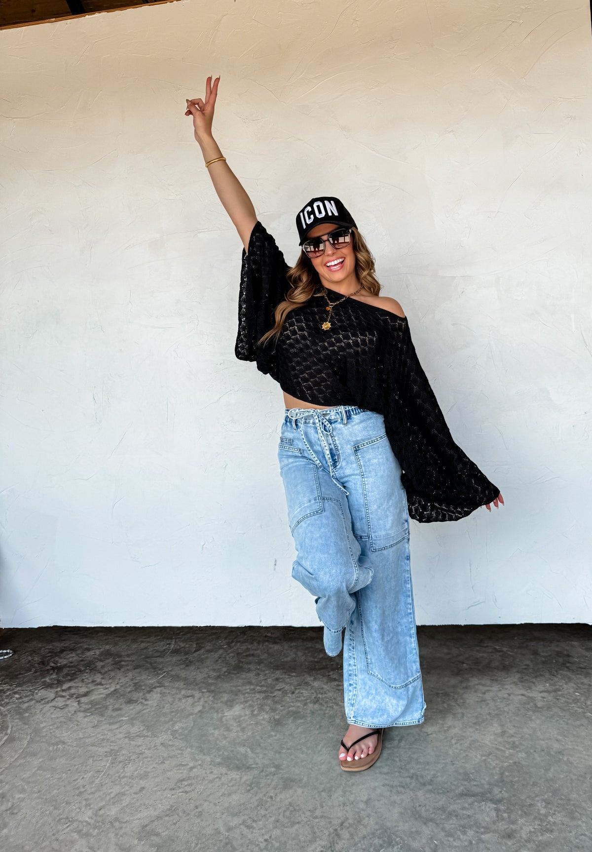 JOVIE TIE WAIST JEANS