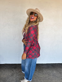 PLAID LOLA CARDIGANS