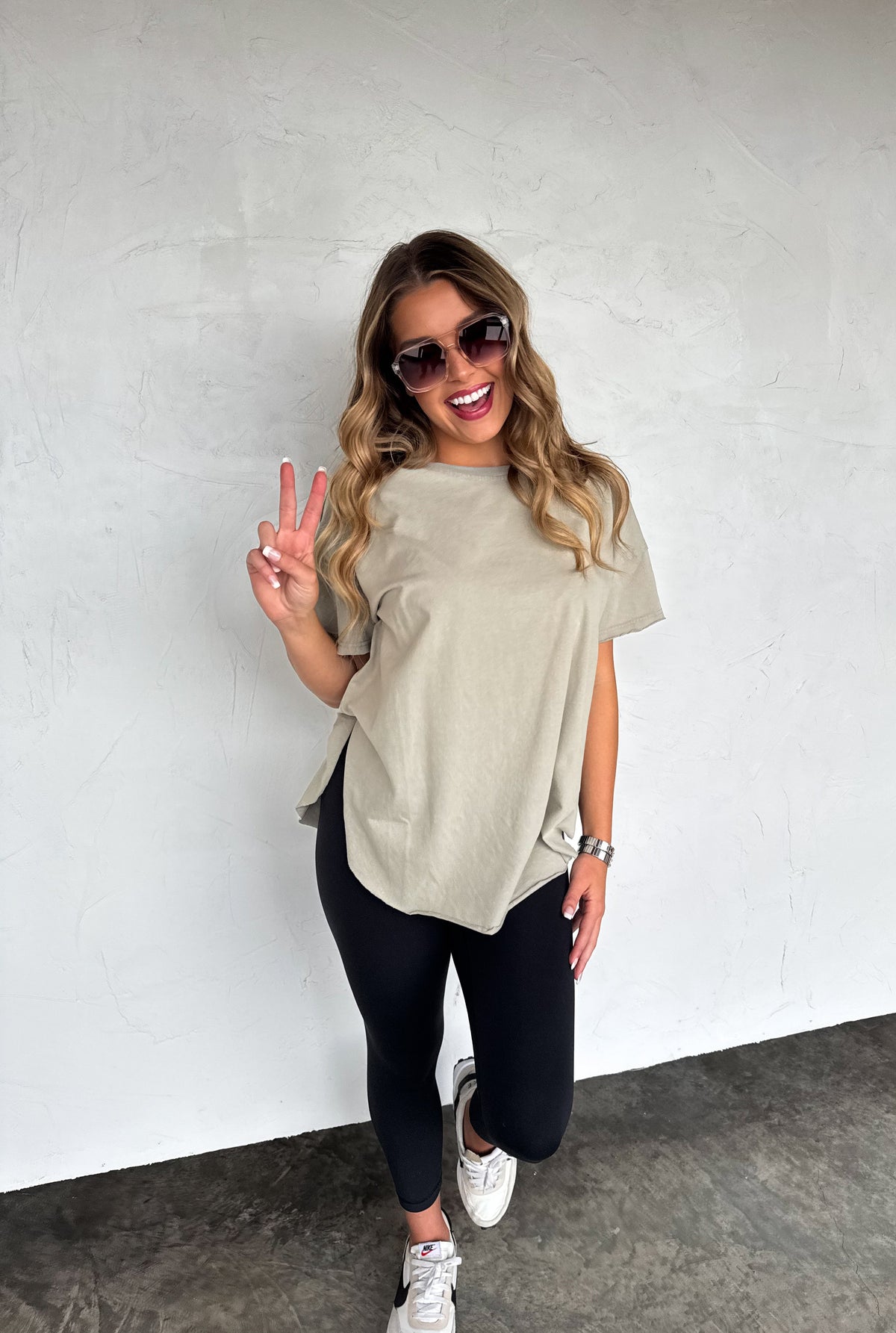 NEW COLORS- JOEY WASHED COTTON BOYFRIEND TEE
